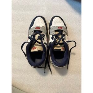 Jordan Legacy 312 Low Kids Navy White Red Elephant Print CD9055-104